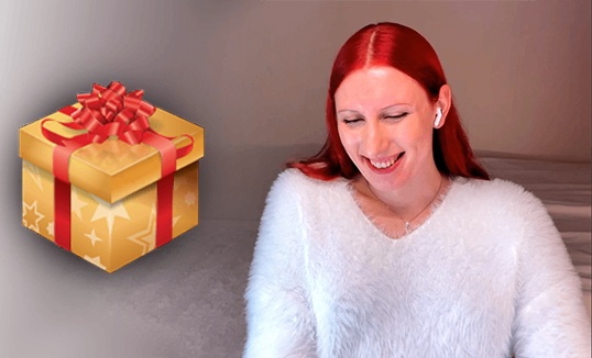 Send me a gift background